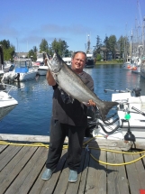 Hot Pursuit Charters.ca Ucluelet fishing salmon