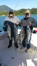 Lots of Salmon Hot Pursuit Charters.ca