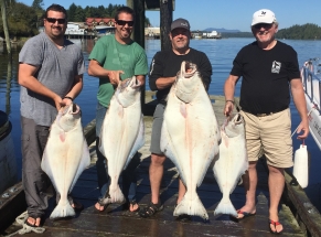 Ucluelet BC Hot Pursuit Charters.ca salmon and halibut fishing