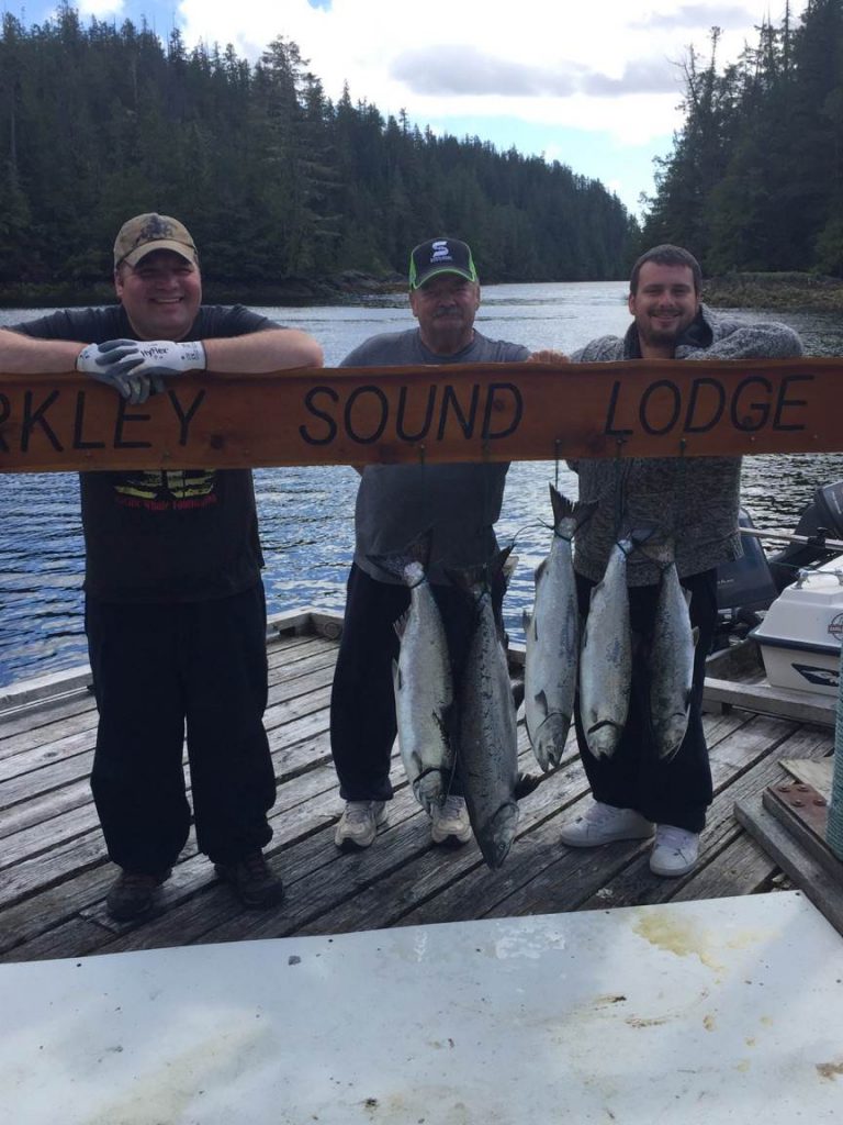 darren and crew barkley sound hot pursuit charters