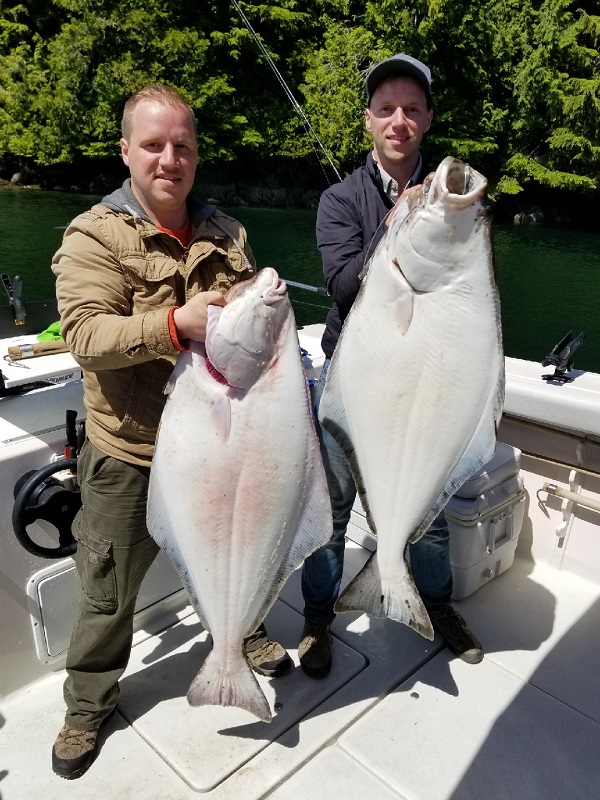 Trophy Salmon and Halibut Fishing Photos Ucluelet, BC, Canada