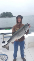 Ucluelet Chinook Salmon-Hot Pursuit Charters